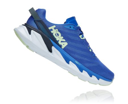 Hoka One One Elevon 2 Moški Road Tekaški Čevlji Modra / Zelena Siva SI-384795U